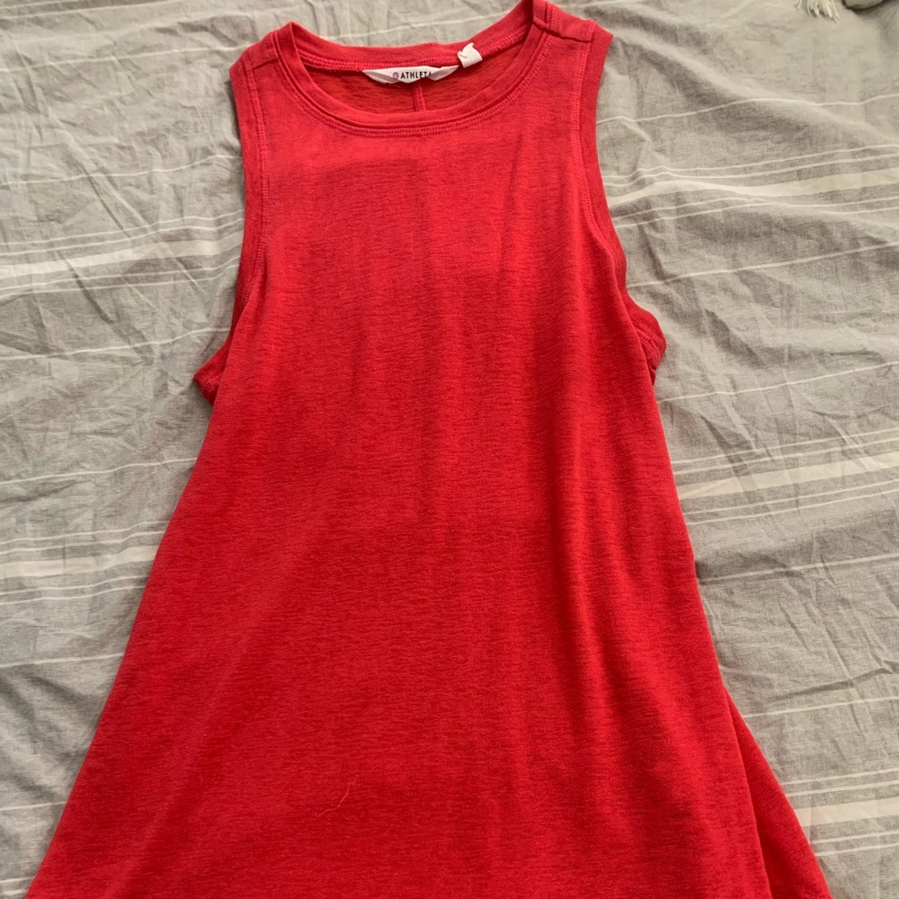 Athleta Sleeveless Linen Blend Top